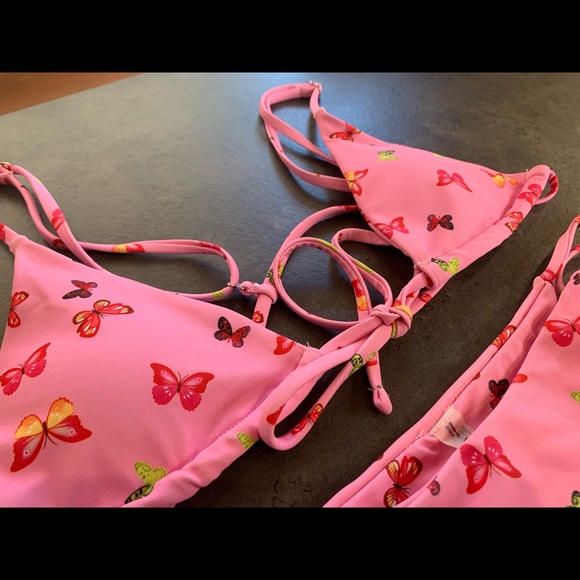 Butterfly bikini set NWOT - Picture 2 of 3